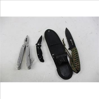 Knives And Multitool ,3 Pieces