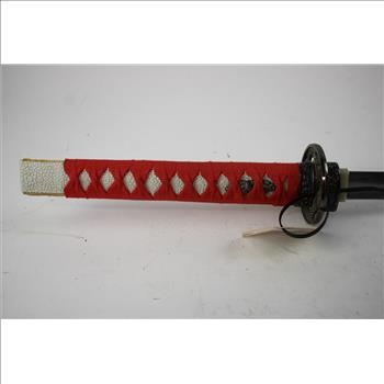 Knotted Handle Katana With Sheath