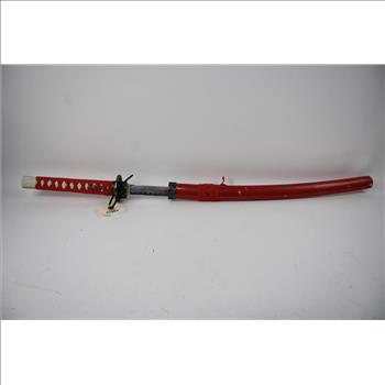 Knotted Handle Katana With Sheath
