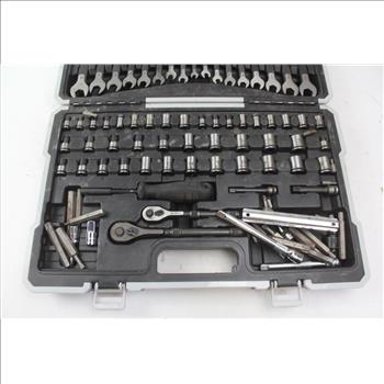 Kobalt #0737617 Wrench, Ratchet, Sockets Set