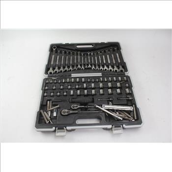 Kobalt #0737617 Wrench, Ratchet, Sockets Set