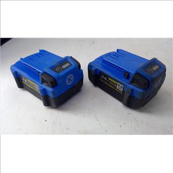 Kobalt 24v Battery Packs, 2 Pieces