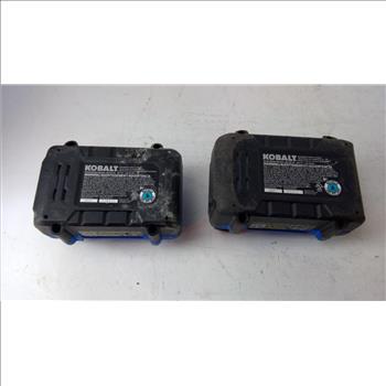 Kobalt 24v Battery Packs, 2 Pieces
