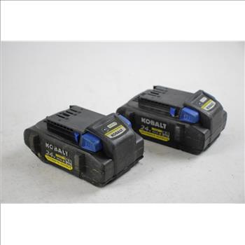 Kobalt 24V Battery Packs, KXB424-03
