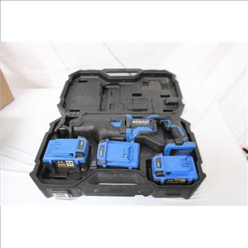 Kobalt 24V Brushless Reciprocating Saw Starter Kit