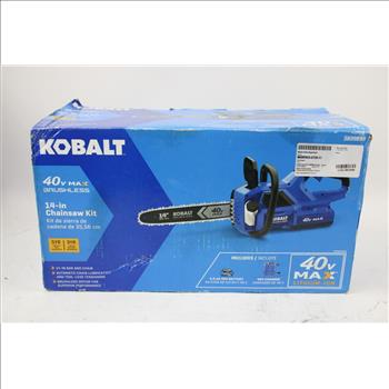 Kobalt 40v Max Brushless 14-inch Chainsaw Kit 3809099