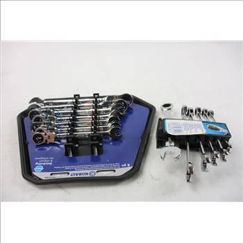 Kobalt 8 Piece Ratchet Set, And 6 Piece Racheting Wrench Set, 2 Pieces