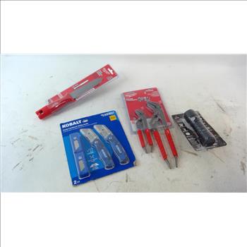 Kobalt Camo Lockback Utility Knife And More 4 Pieces