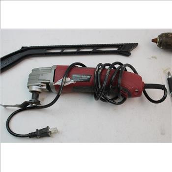 Kobalt Drill & Chicago Electric Oscillating Multifunction Tool; 2 Pieces