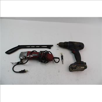 Kobalt Drill & Chicago Electric Oscillating Multifunction Tool; 2 Pieces