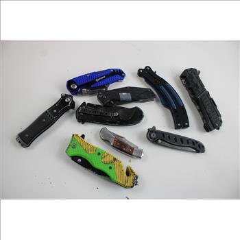 Kobalt Folding Razor And More, 10 Pieces