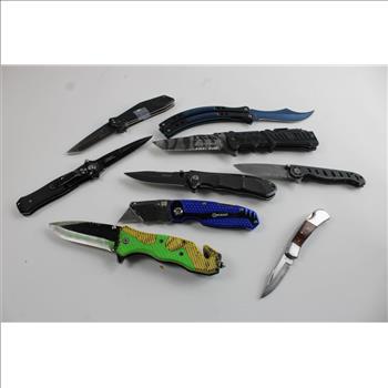 Kobalt Folding Razor And More, 10 Pieces