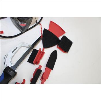 Kobalt Hand Saw, Skil 7302 Sander, & Skil Carry Bag; 3 Pieces