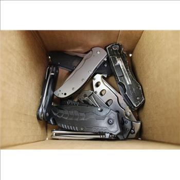 Kobalt, Kershaw, Smith & Wesson And Other Folding Knives, 14 Pieces