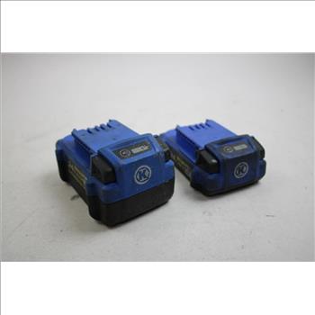 Kobalt One-Handed Reciprocating Saw, Batteries 2.0Ah, 4.0Ah, 3 Pieces