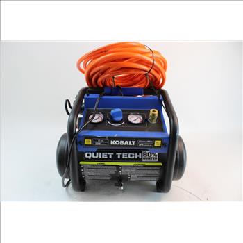 Kobalt QUIET TECH 2-Gallon Single Stage Portable Electric Hot Dog Air Compressor