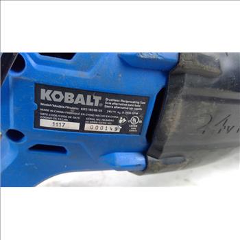 Kobalt Reciprocating