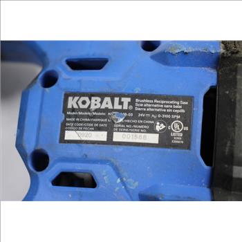 Kobalt Reciprocating Saw