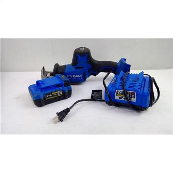 Kobalt Reciprocating Saw, Battery  And Charger