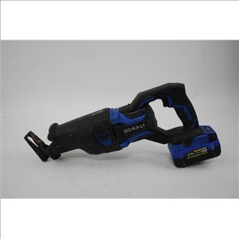 Kobalt Reciprocating Saw, One-Handed Reciprocating Saw, 2 Pieces