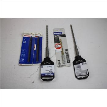 Kobalt, Tapcon, Irwin, And More Mixed Drill Bits, 10 Pieces