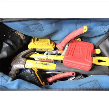 Kobalt Tool Bag, Dewalt Tool Batteries, Drill Bits, Stanley Hammer, & More