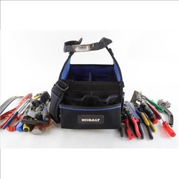 Kobalt Tool Bag With Tools, 10+ Pieces
