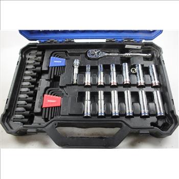 Kobalt Tool Box With Sockets, Hex Keys, And More