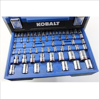Kobalt Tool Box With Tools, 15+ Pieces
