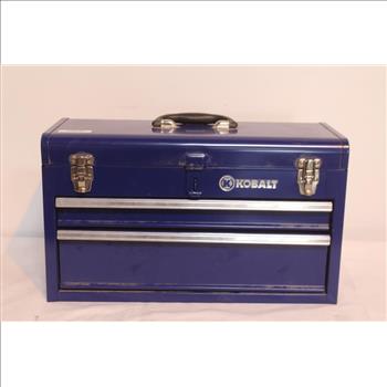 Kobalt Toolbox With Sockets, Heavy-duty Stapler And More Tools