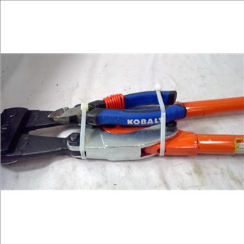 Kobalt Wire Clippers, Crescent Bolt Cutters, 2 Pieces