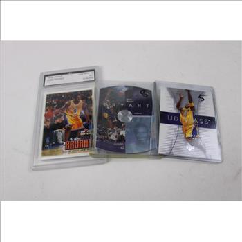 Kobe Bryant Trading Card Lot