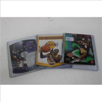 Kobe Bryant Trading Card Lot