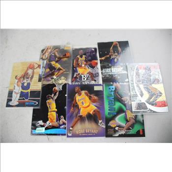 Kobe Bryant Trading Cards, 16 Pieces