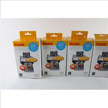 Kodak Color Cartridge & Photo Paper Kits, 5 Pieces And More