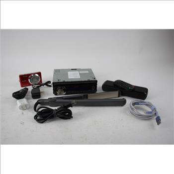 Kodak Easyshare 4x Wide Digital Camera, Kenwood CD Receiver, And More, 13+ Pieces