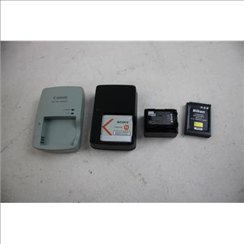 Kodak, Nikon, Sony Digital Cameras Bulk Lot, 8 Pieces