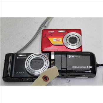 Kodak, Panasonic Cameras, Jazz Video Recorder