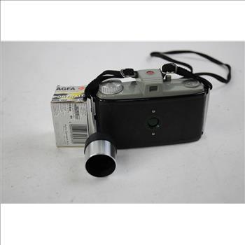 Kodak Pony 828 Film Camera, Canon 300EZ Speedlite, & More 5 Pieces