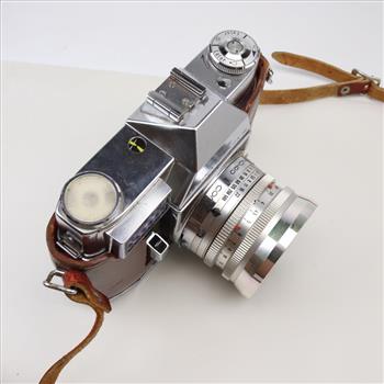 Kodak Retina Reflex III Vintage 35mm Film Camera And Case