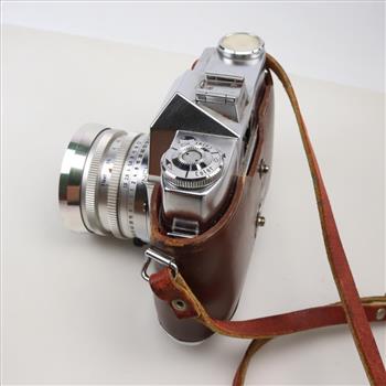 Kodak Retina Reflex III Vintage 35mm Film Camera And Case