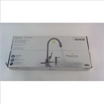 Kohler Barossa Touchless Pull-down Kitchen Faucet w/ Soap/lotion Dispenser