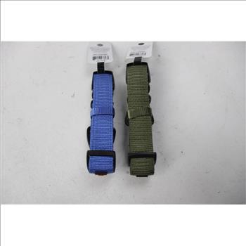 Kong Ultra Durable Small Collars, Blue, Green, 2 Pieces