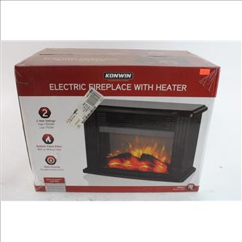 Konwin Electric Fireplace With Heater