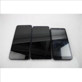 Koobee, Motorola, LG Cell Phone Lot, 3 Pieces, Sold For Parts