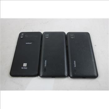 Koobee, Orbic Cell Phone Lot, 3 Pieces, Sold For Parts
