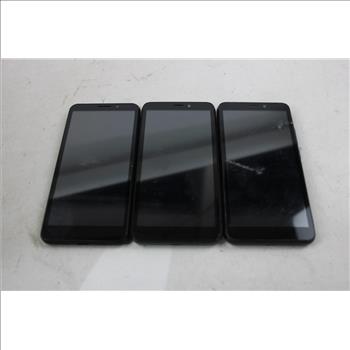 Koobee, Orbic Cell Phone Lot, 3 Pieces, Sold For Parts