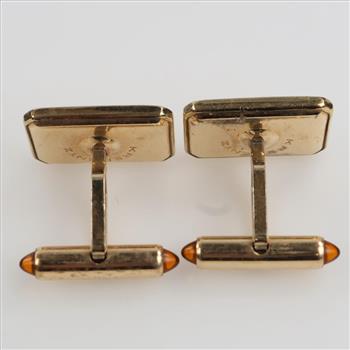 Krementz 10kt GP Cuff Links