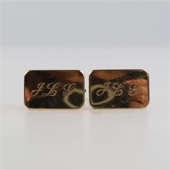 Krementz 10kt GP Cuff Links