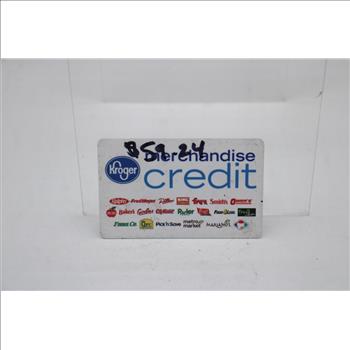 Kroger Merchandise Gift Card